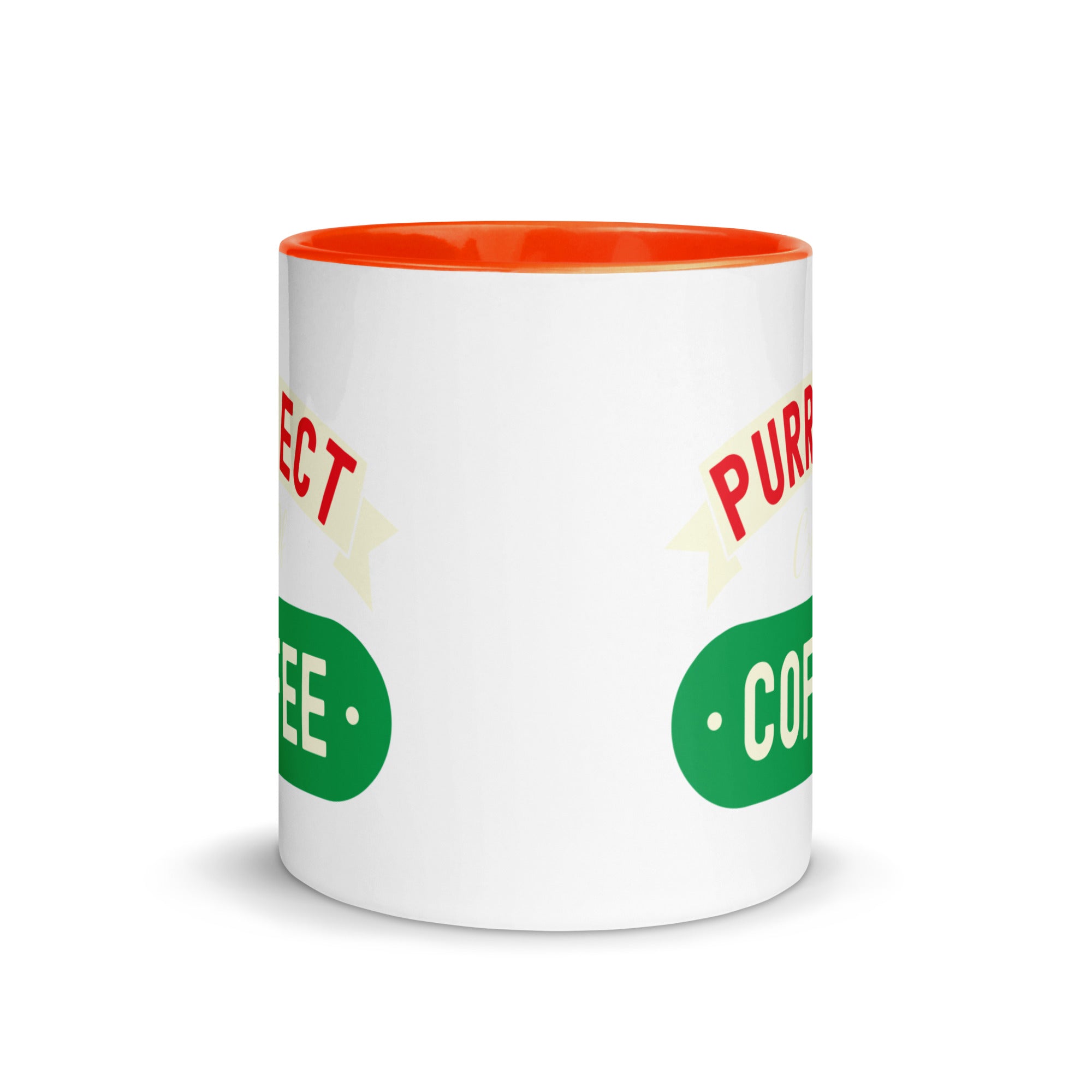 Mug with Color Inside | Purrfect cup of coffee