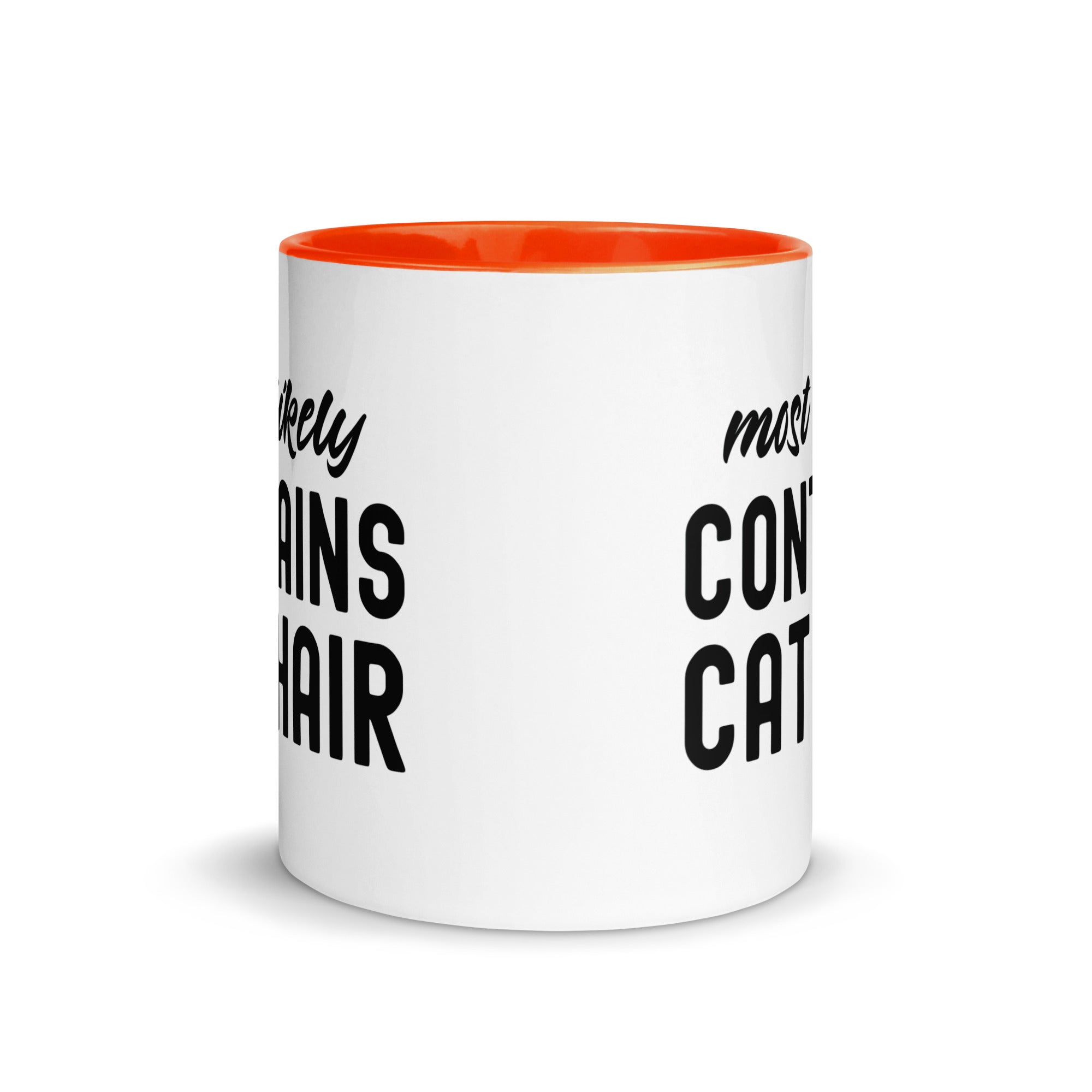 Mug with Color Inside | Most Likely Contains Cat Hair
