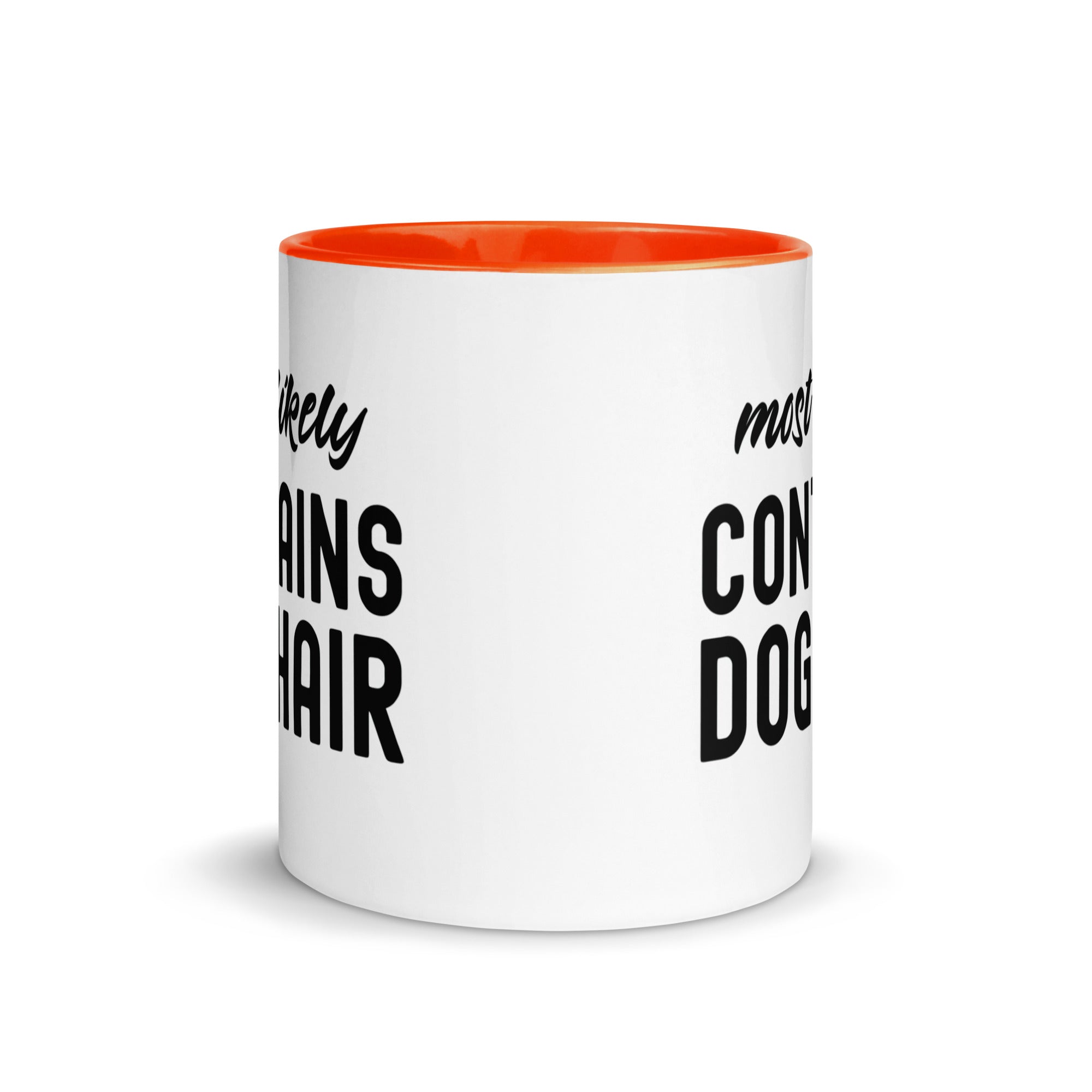 Mug with Color Inside | Most Likely Contains Dog Hair