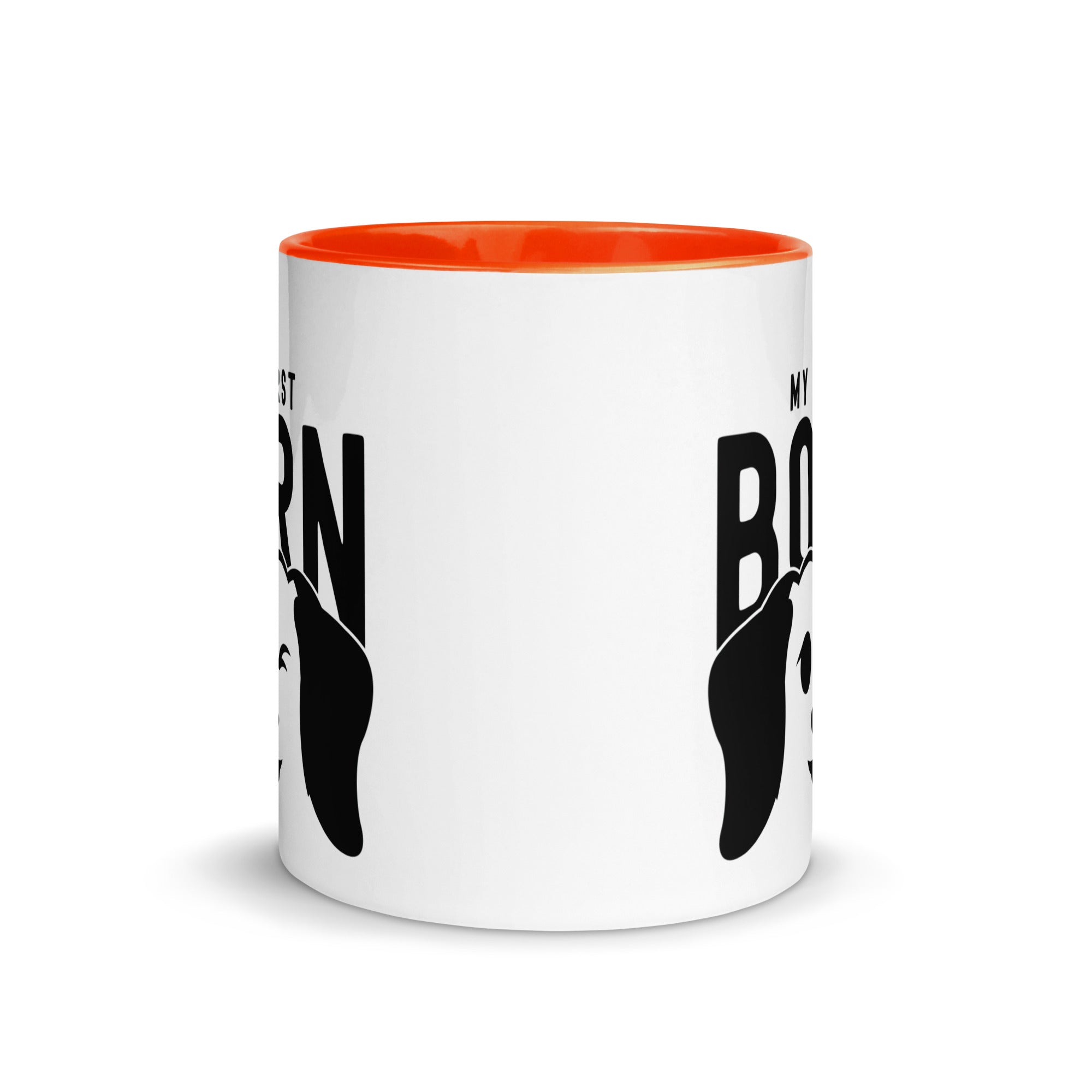 Mug with Color Inside | My First Born (dog)