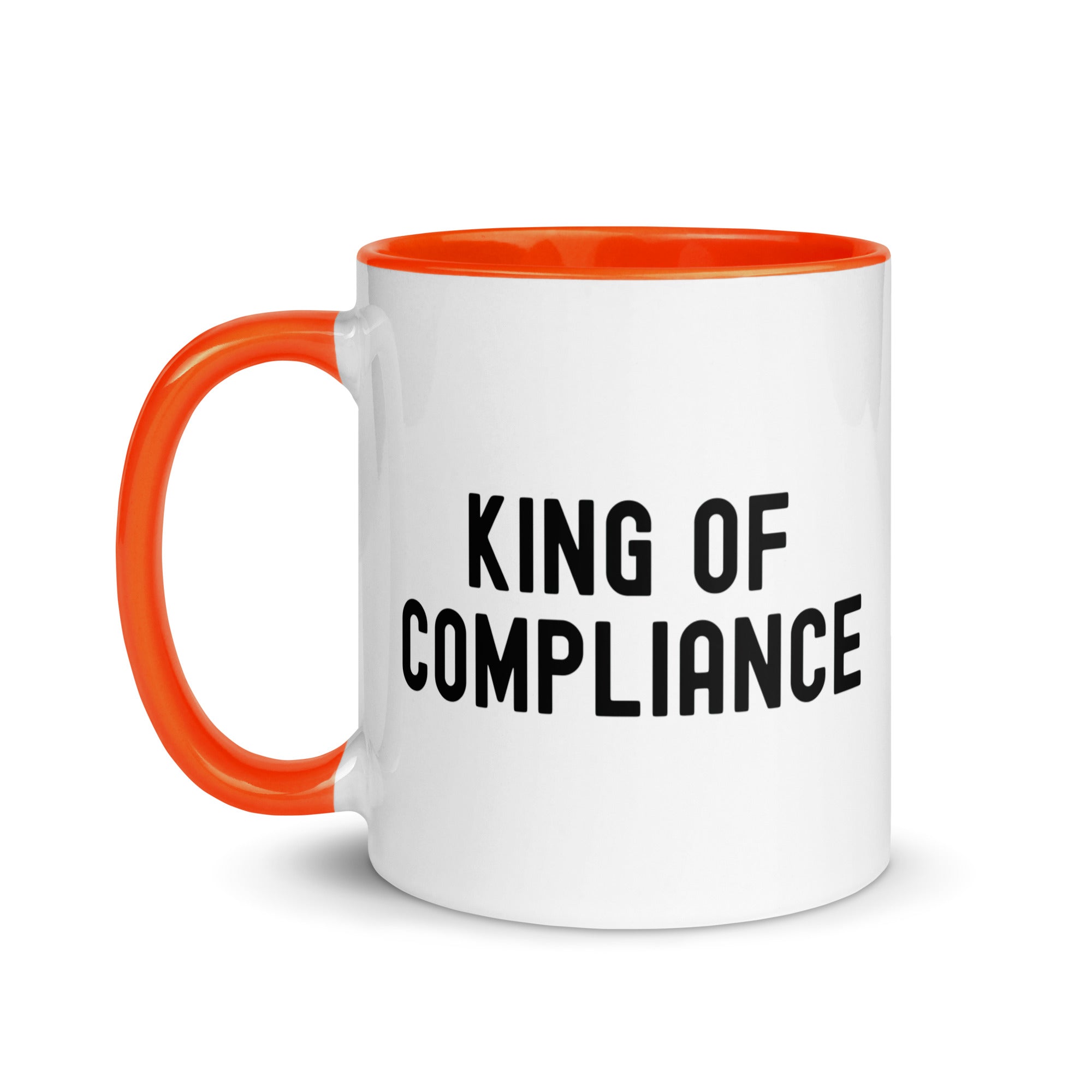 Mug with Color Inside | King of Compliance