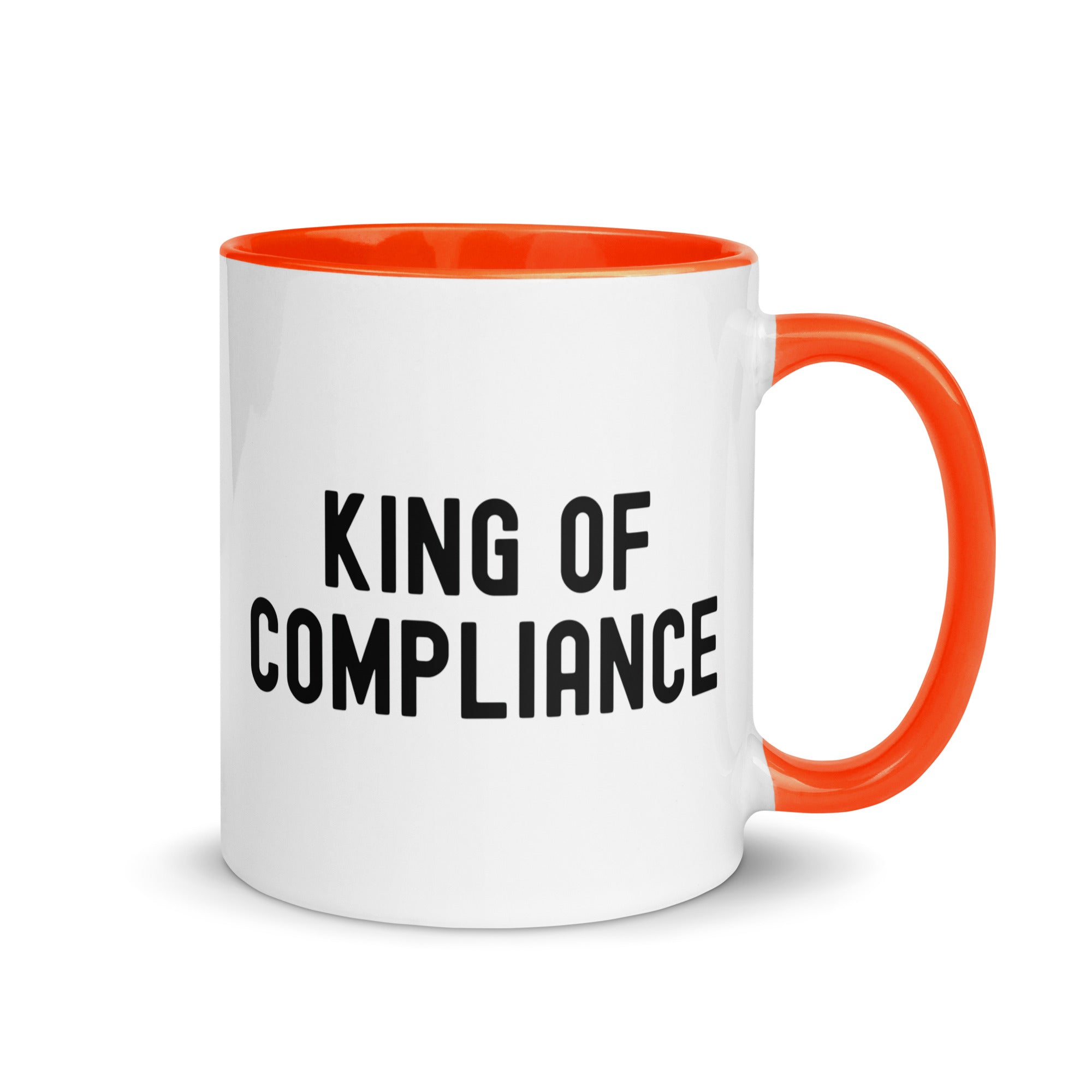 Mug with Color Inside | King of Compliance