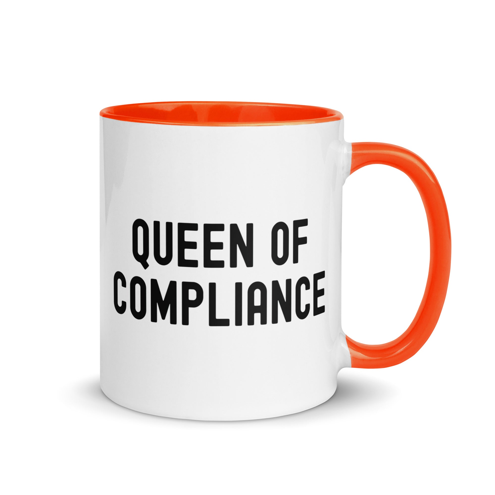 Mug with Color Inside | Queen of Compliance