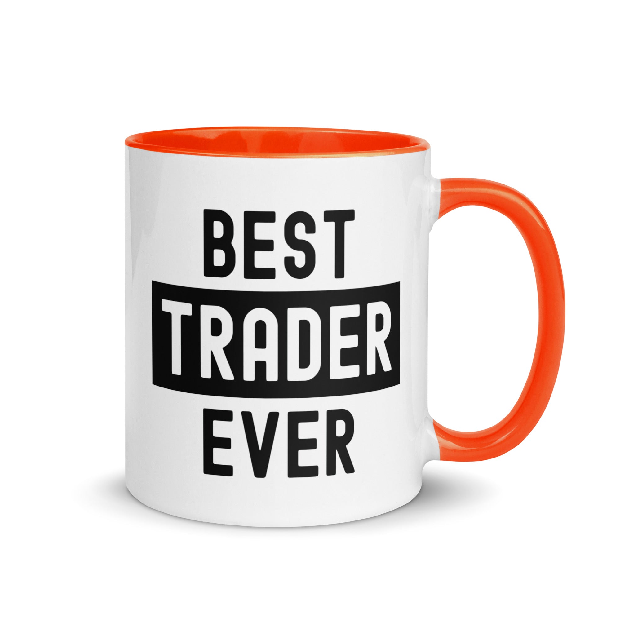 Mug with Color Inside | Best. Trader. Ever.