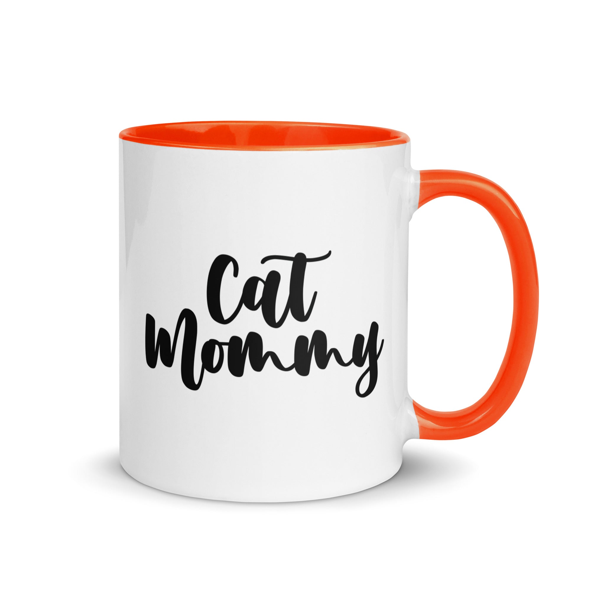Mug with Color Inside | Cat Mommy