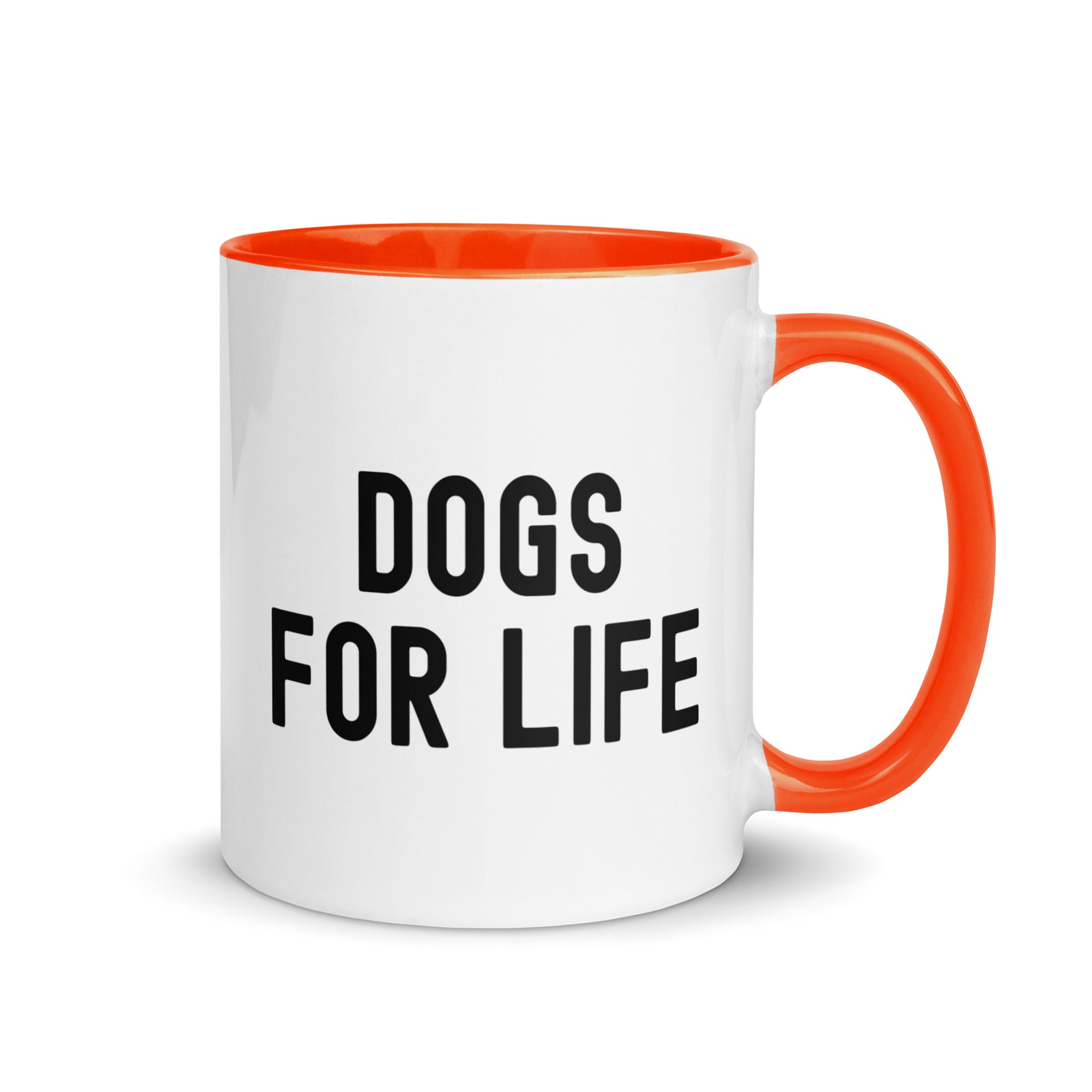 Mug with Color Inside | Dogs for life