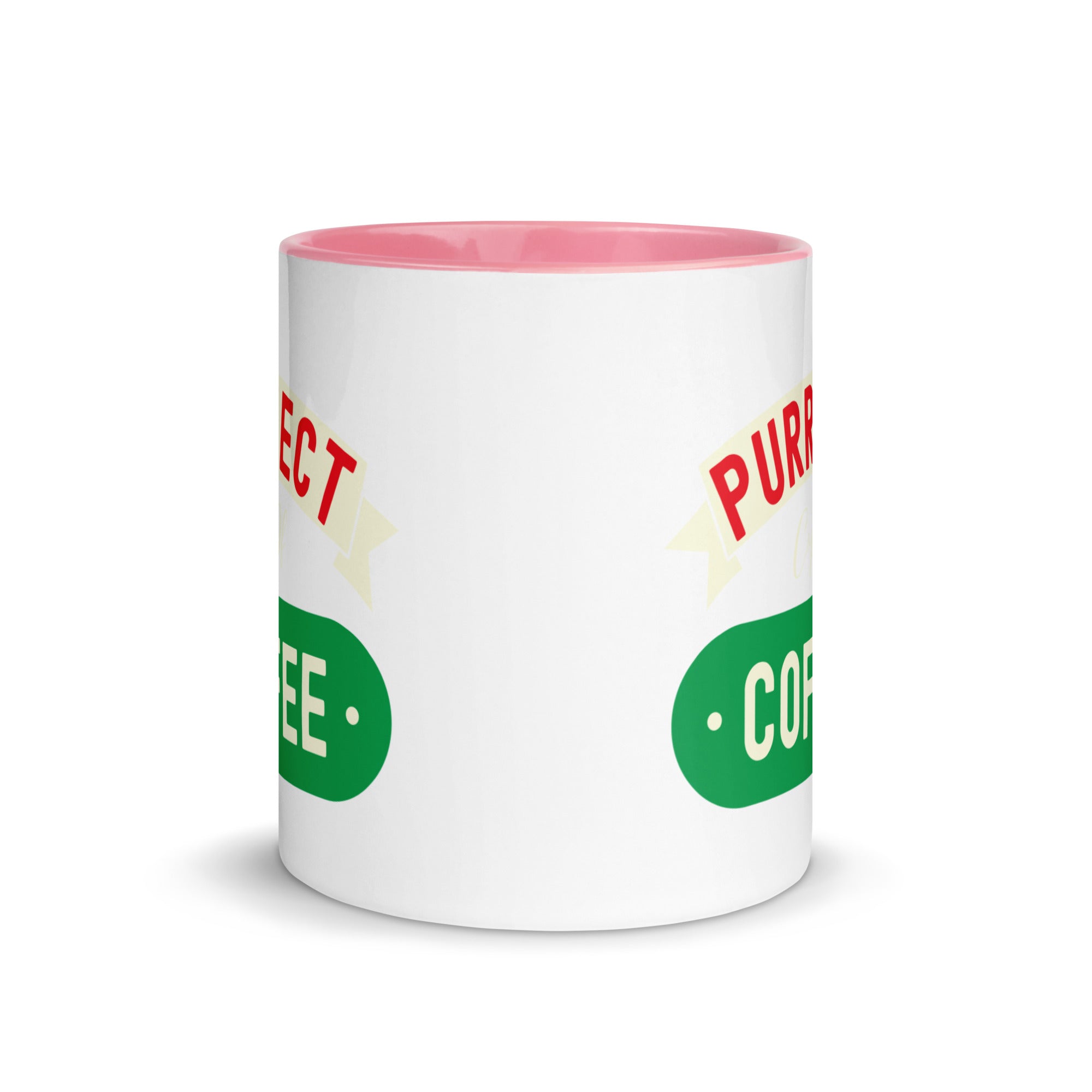 Mug with Color Inside | Purrfect cup of coffee