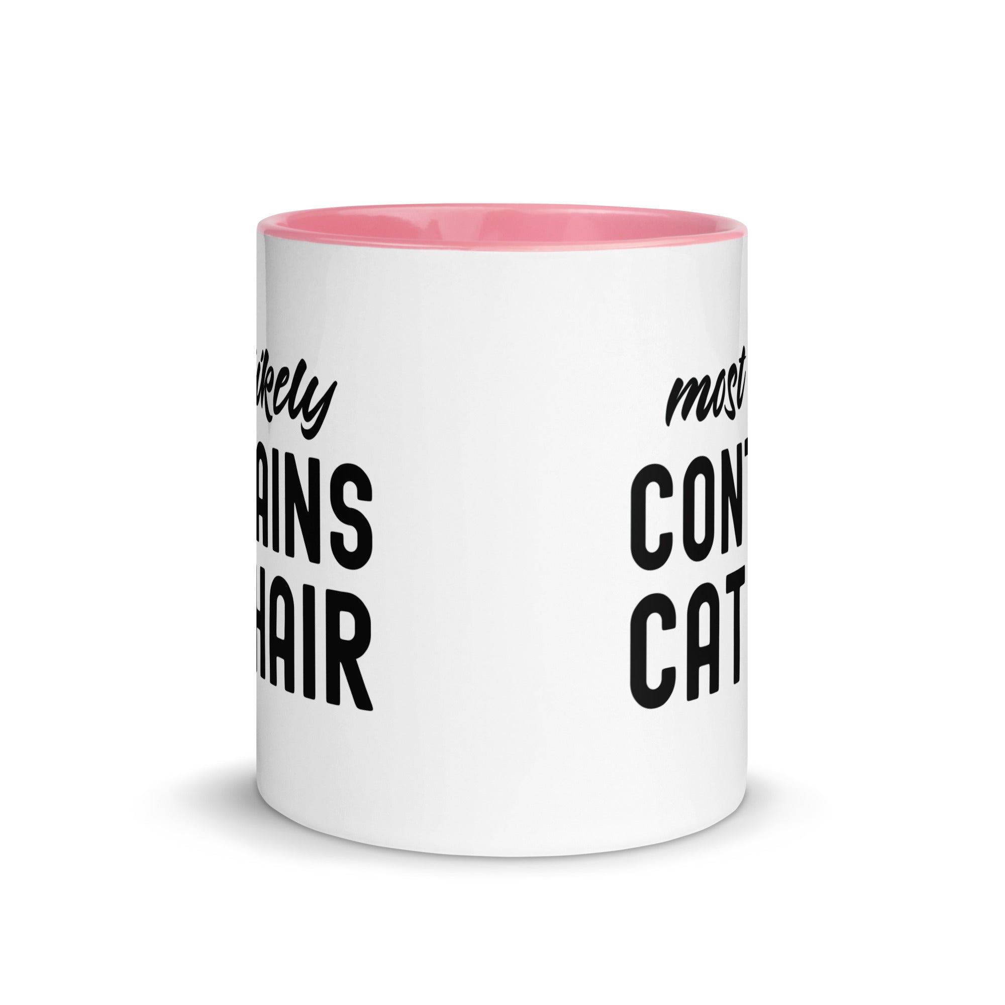 Mug with Color Inside | Most Likely Contains Cat Hair