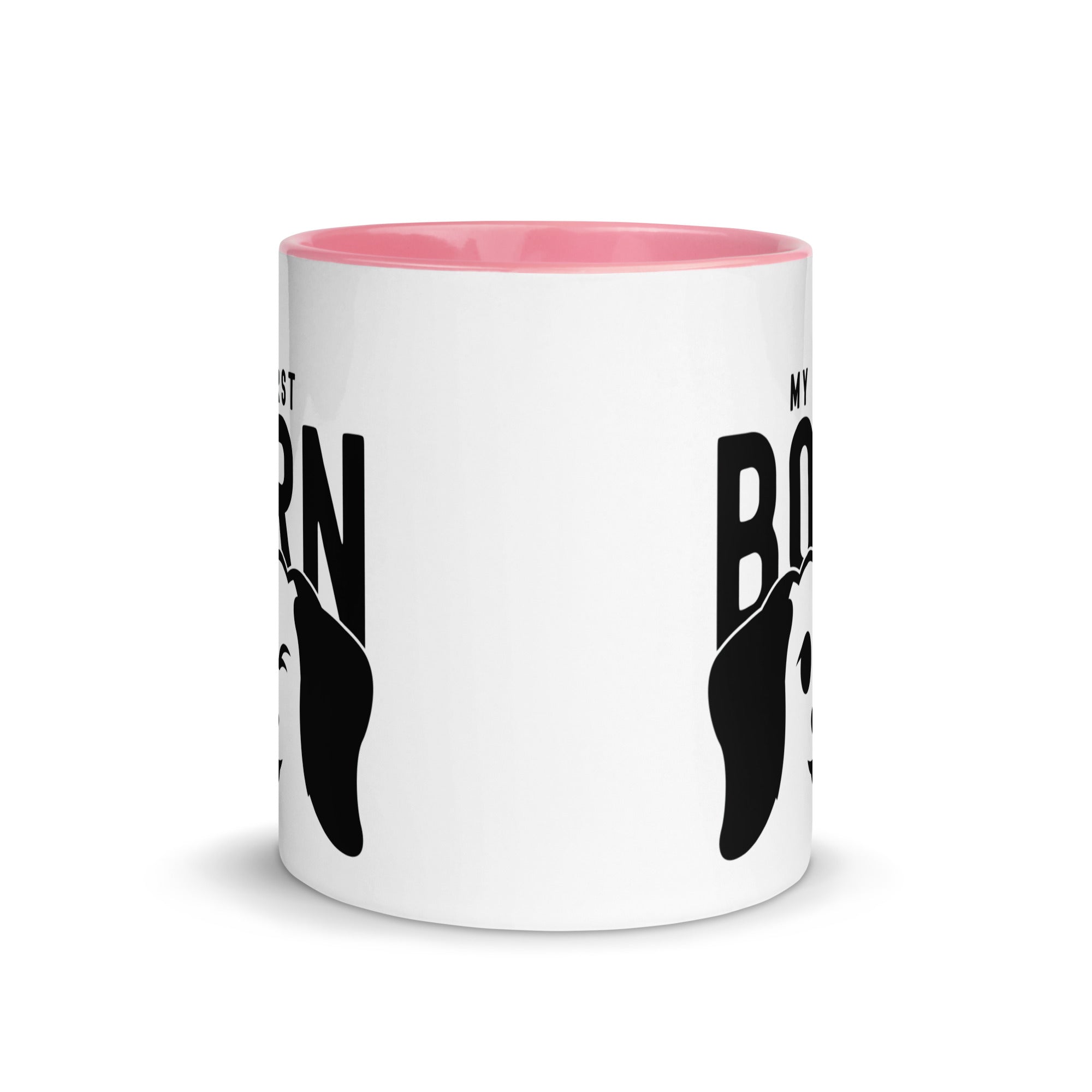 Mug with Color Inside | My First Born (dog)