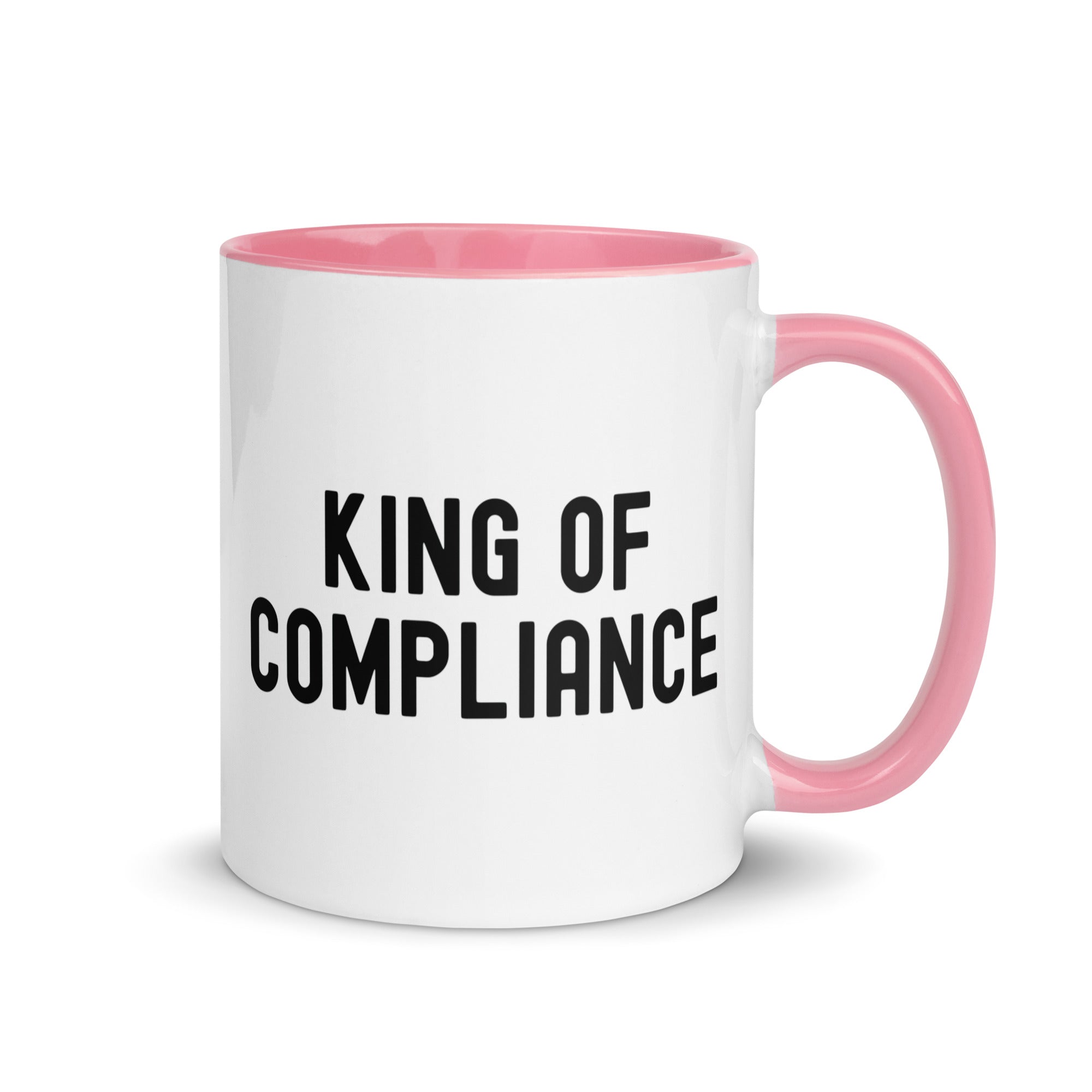 Mug with Color Inside | King of Compliance