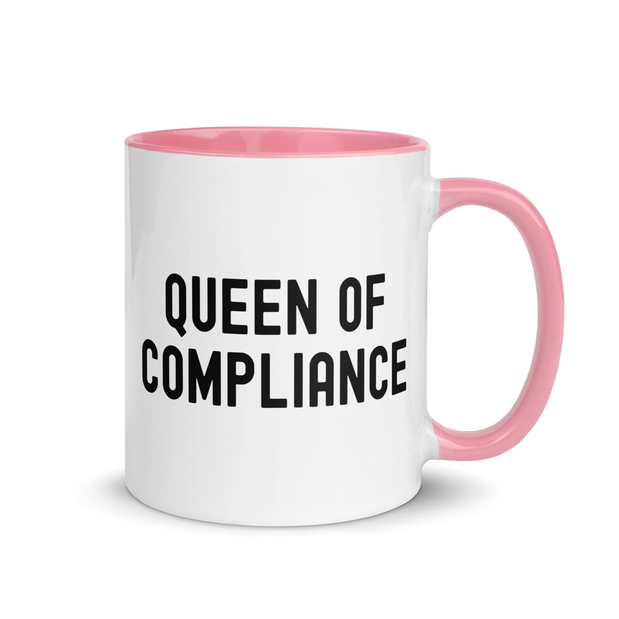 Mug with Color Inside | Queen of Compliance