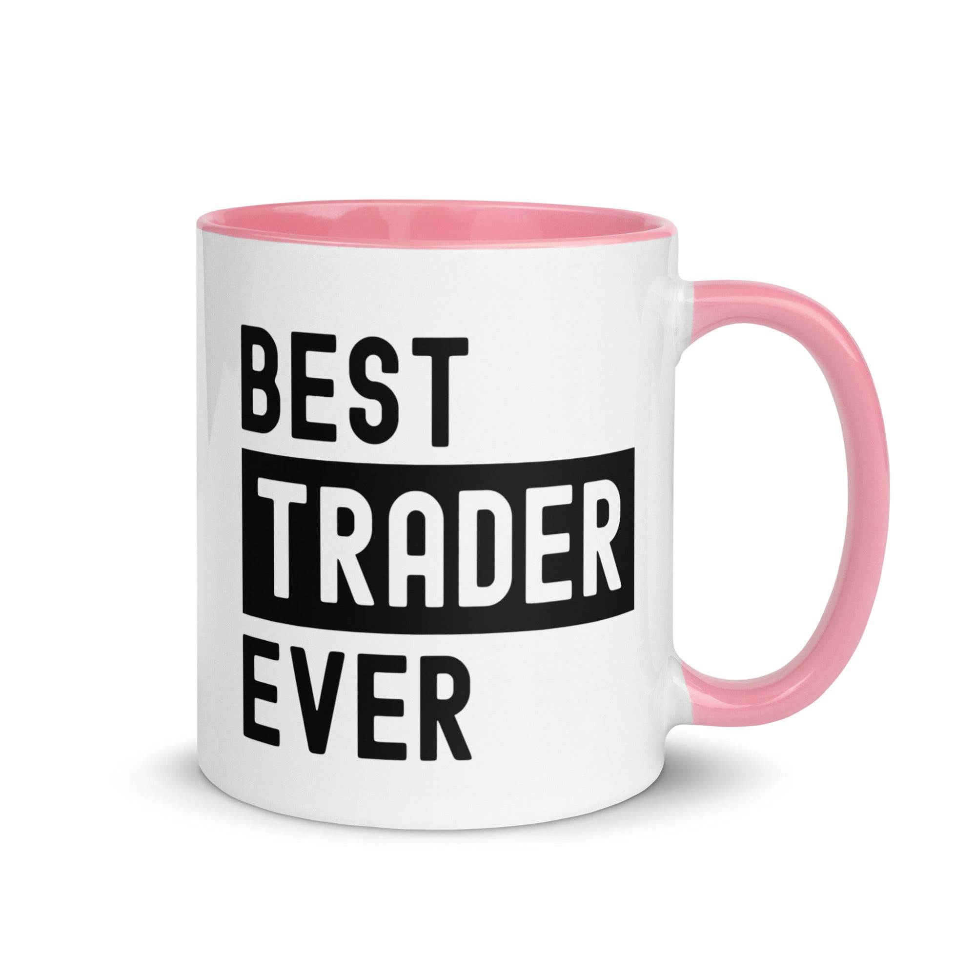 Mug with Color Inside | Best. Trader. Ever.