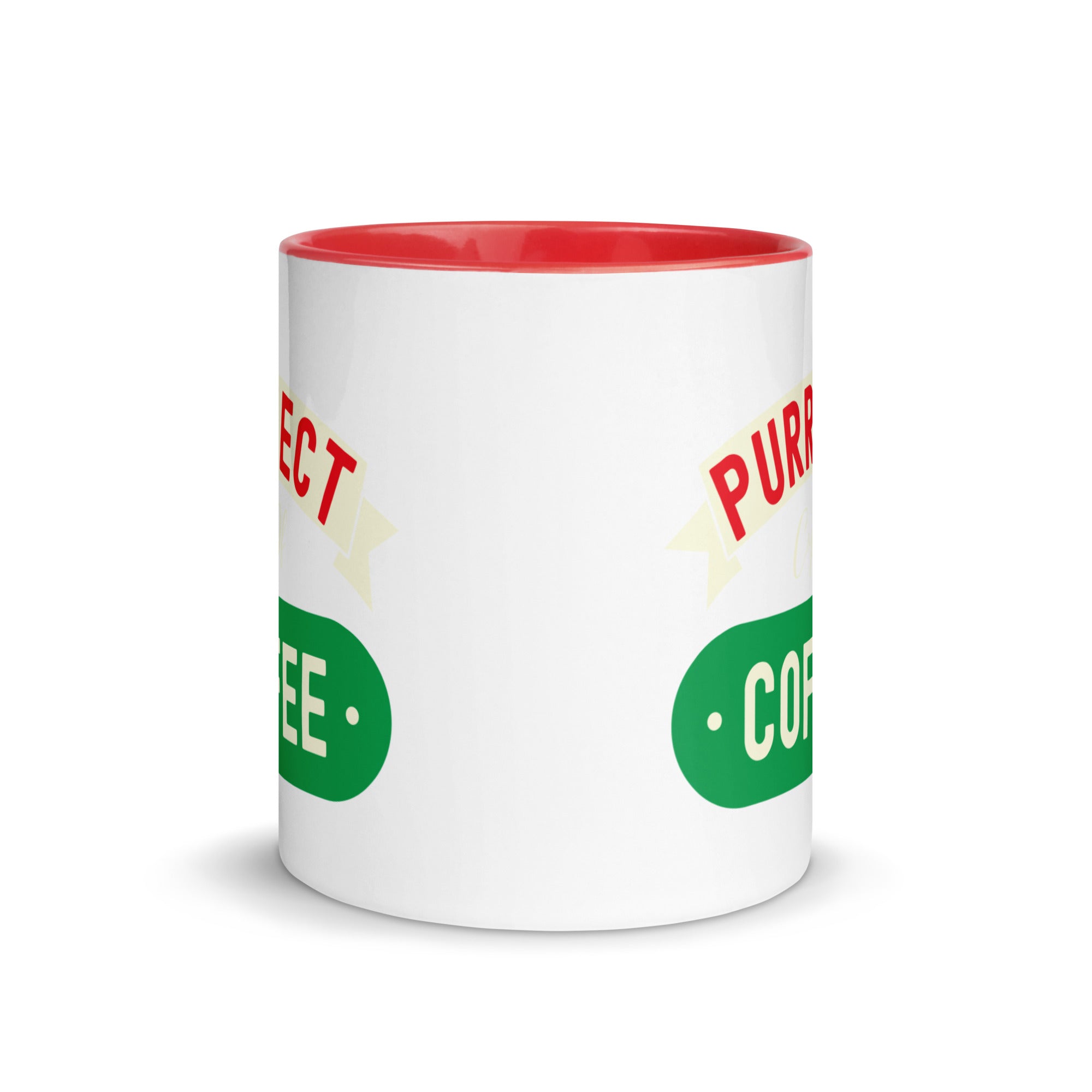 Mug with Color Inside | Purrfect cup of coffee