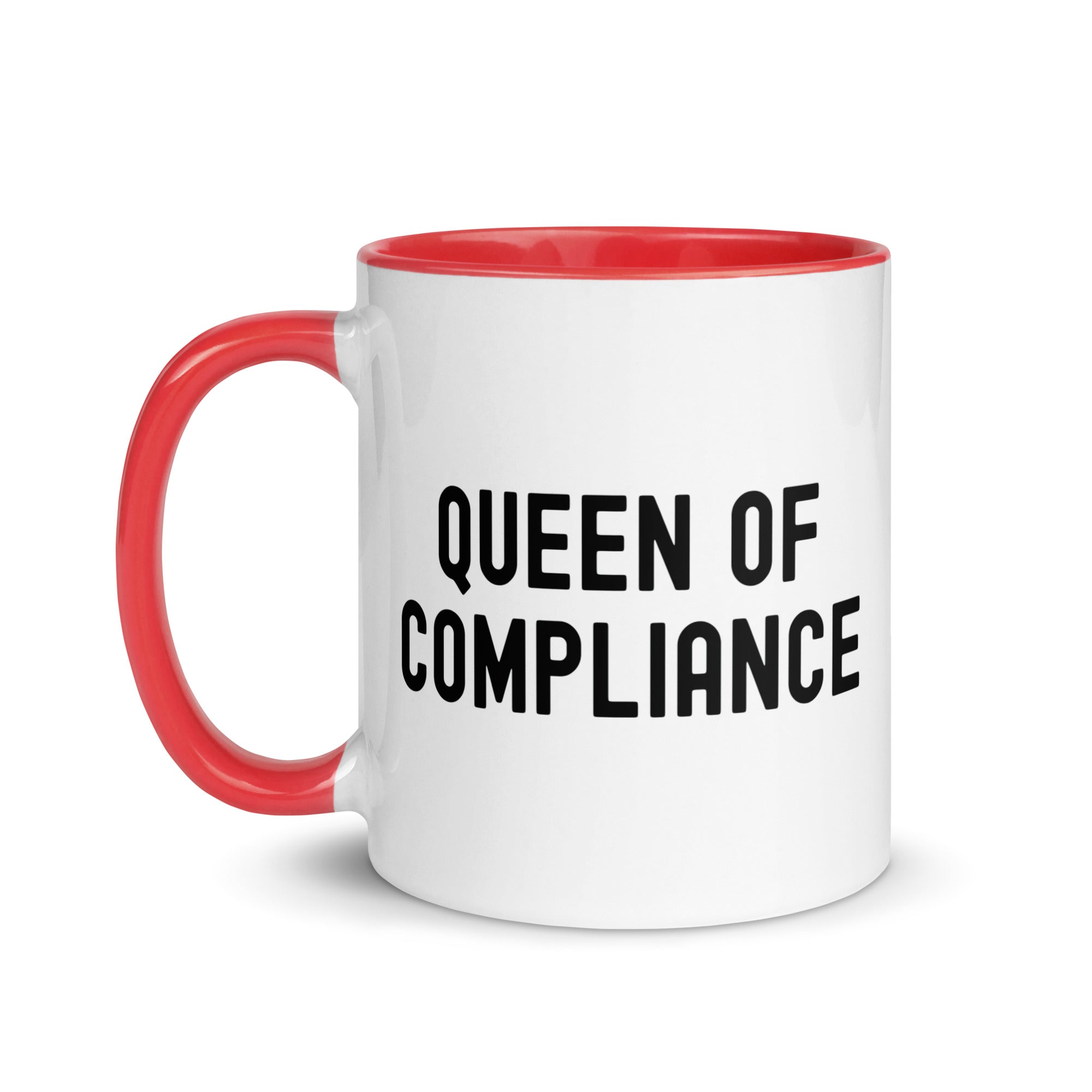 Mug with Color Inside | Queen of Compliance