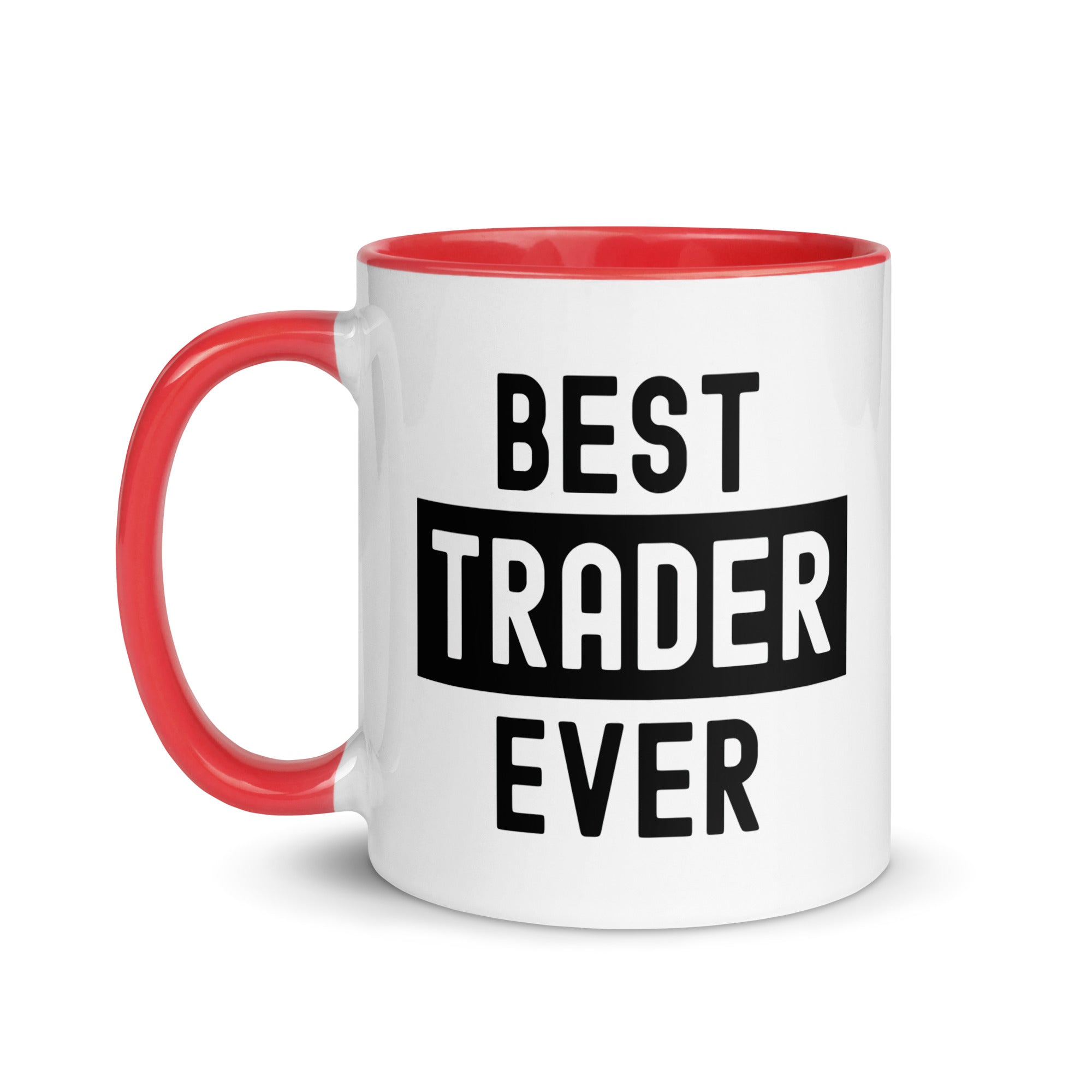 Mug with Color Inside | Best. Trader. Ever.