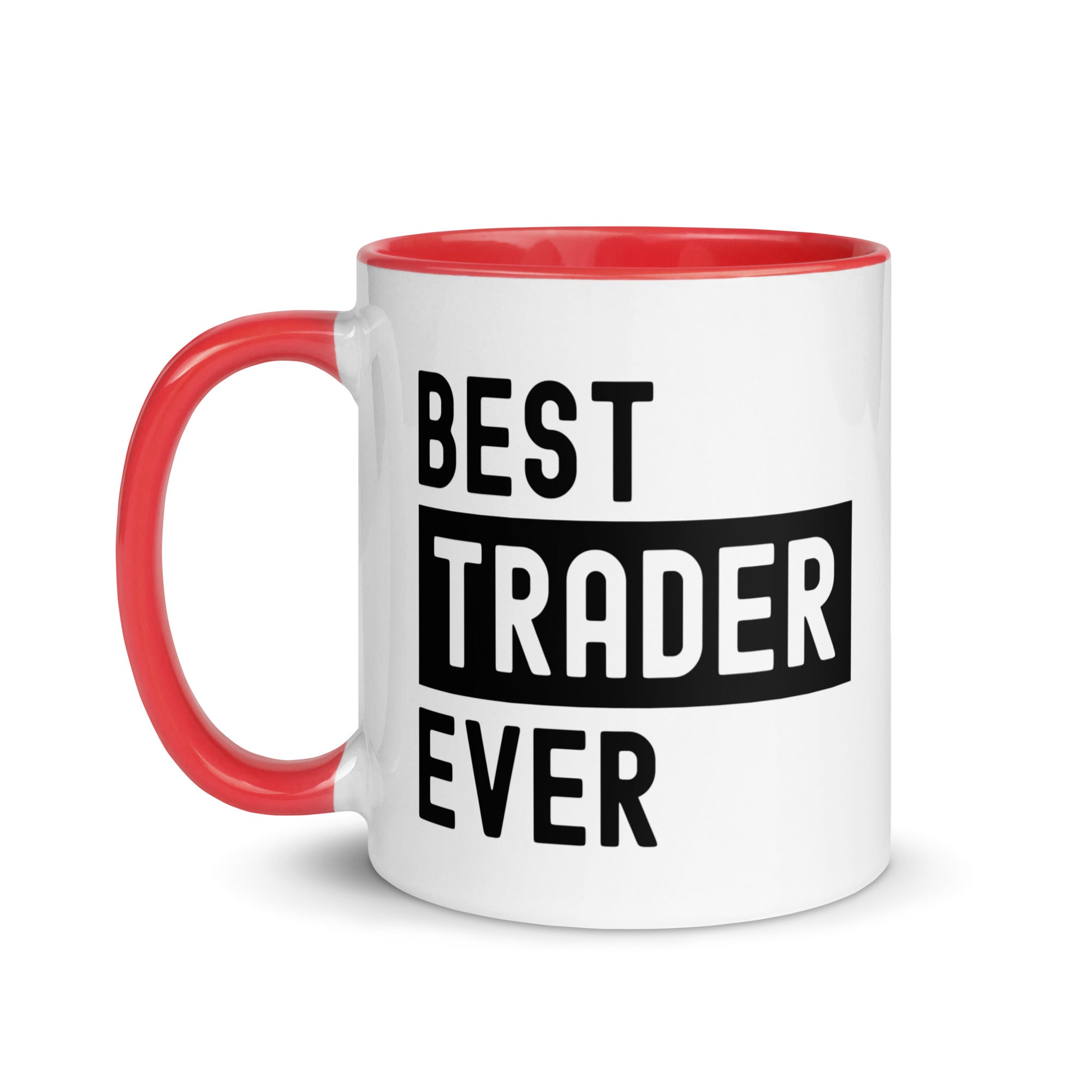 Mug with Color Inside | Best. Trader. Ever.