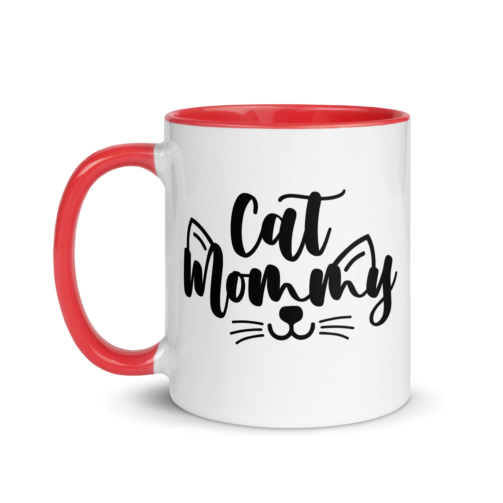 Mug with Color Inside | Cat Mommy