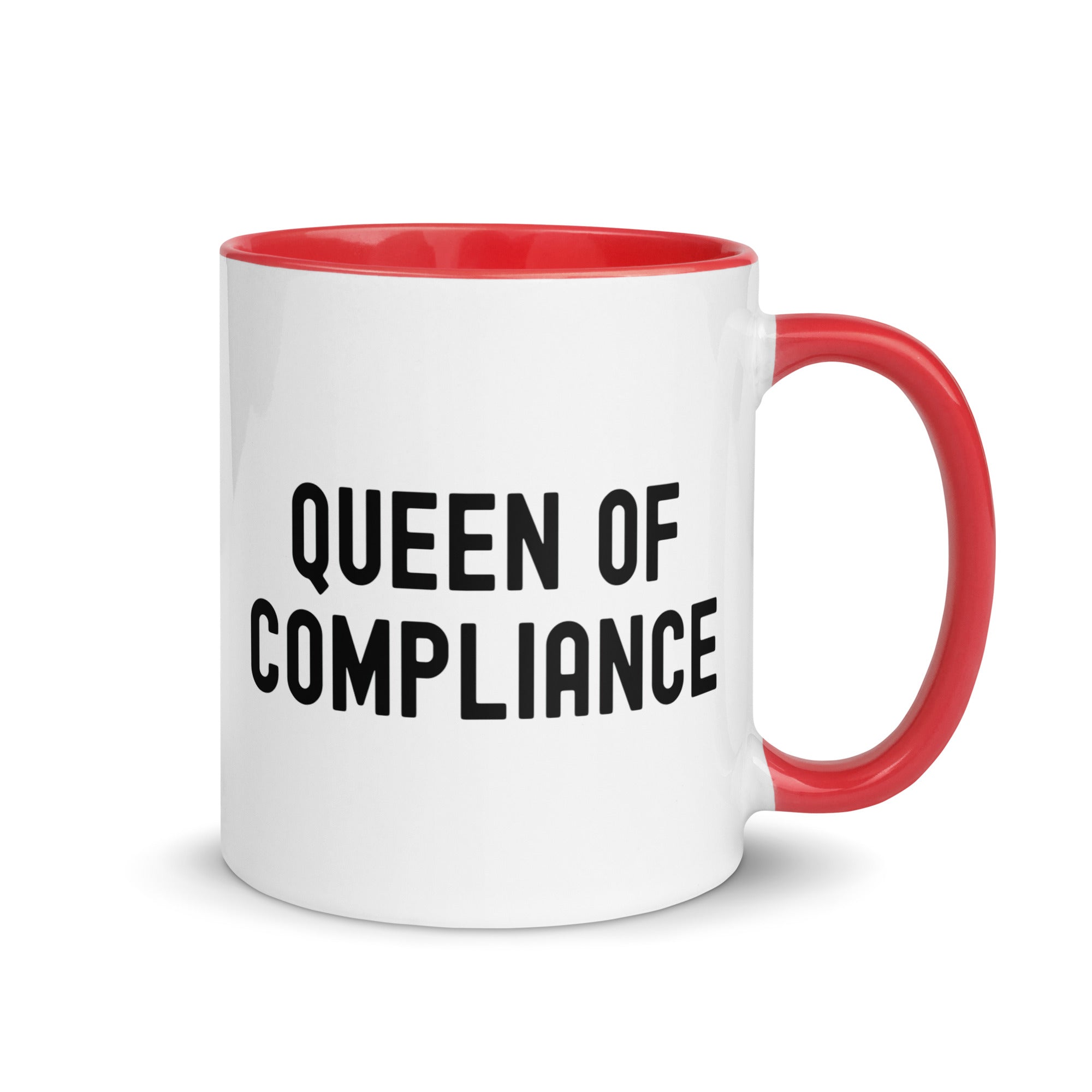 Mug with Color Inside | Queen of Compliance