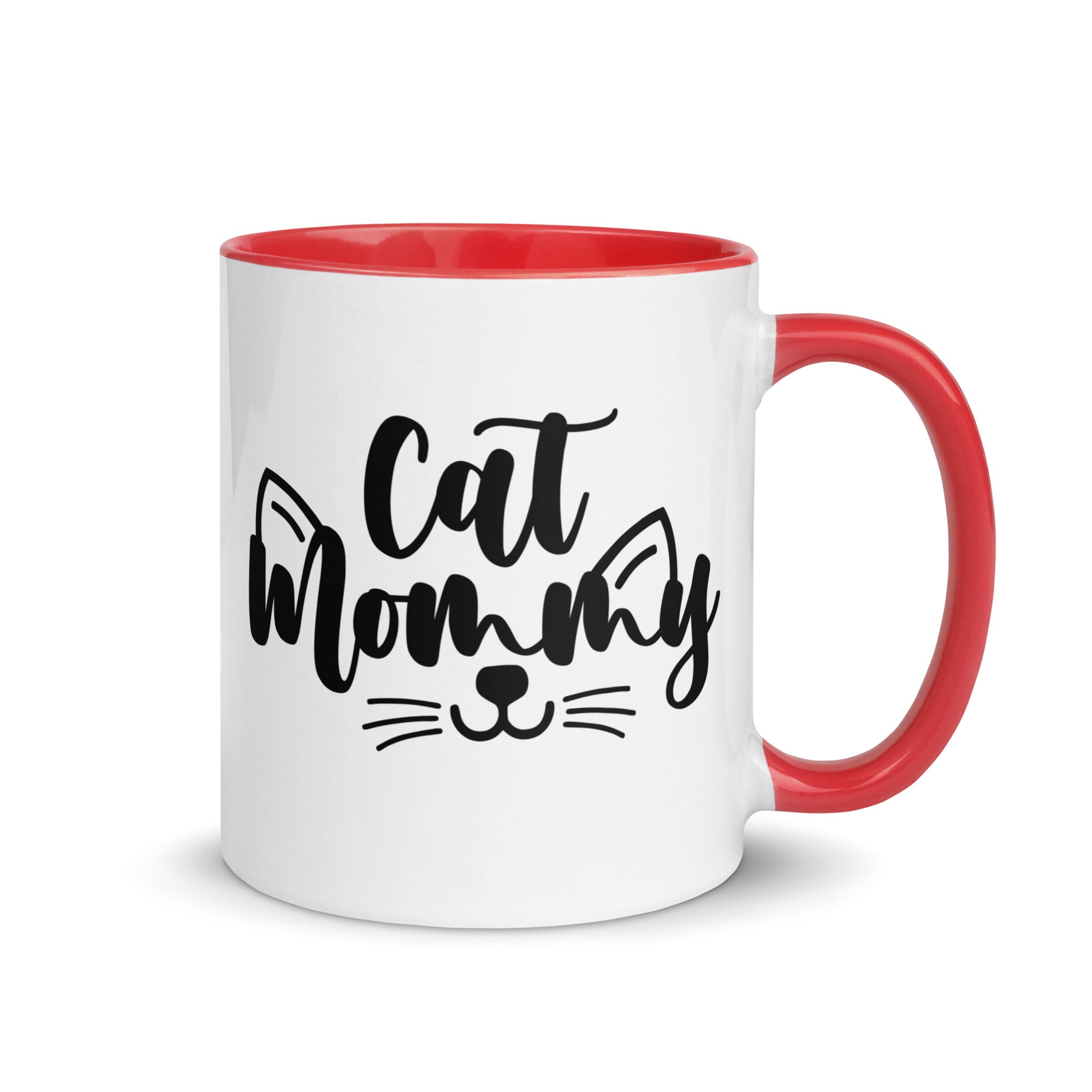 Mug with Color Inside | Cat Mommy