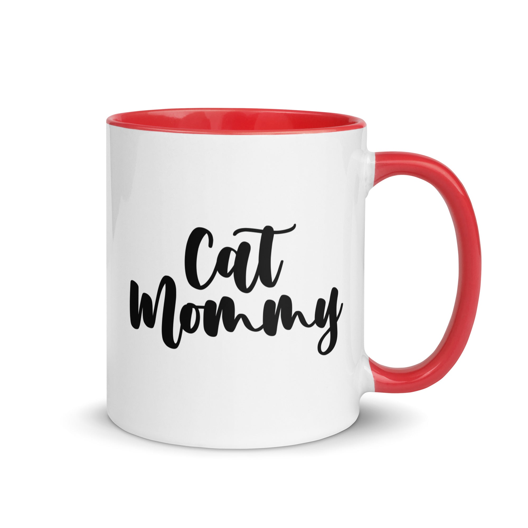 Mug with Color Inside | Cat Mommy