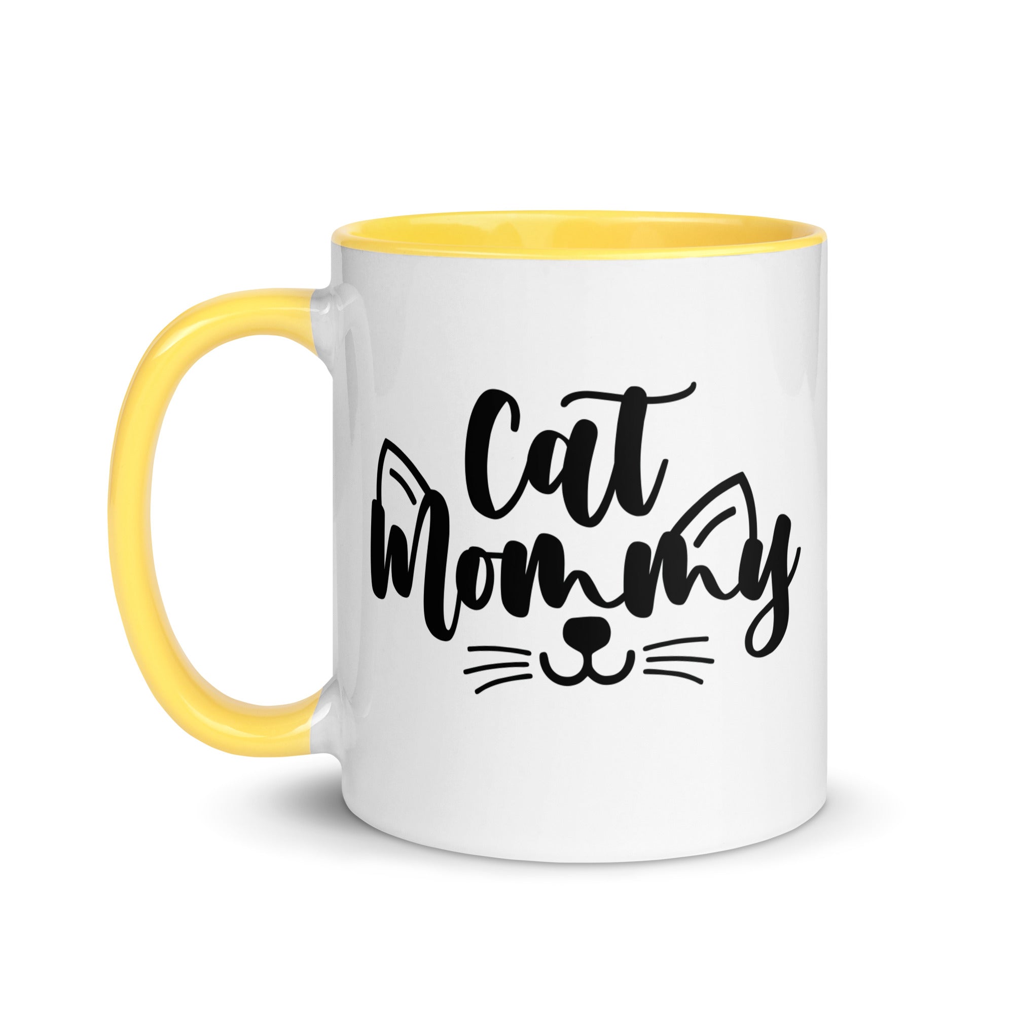 Mug with Color Inside | Cat Mommy