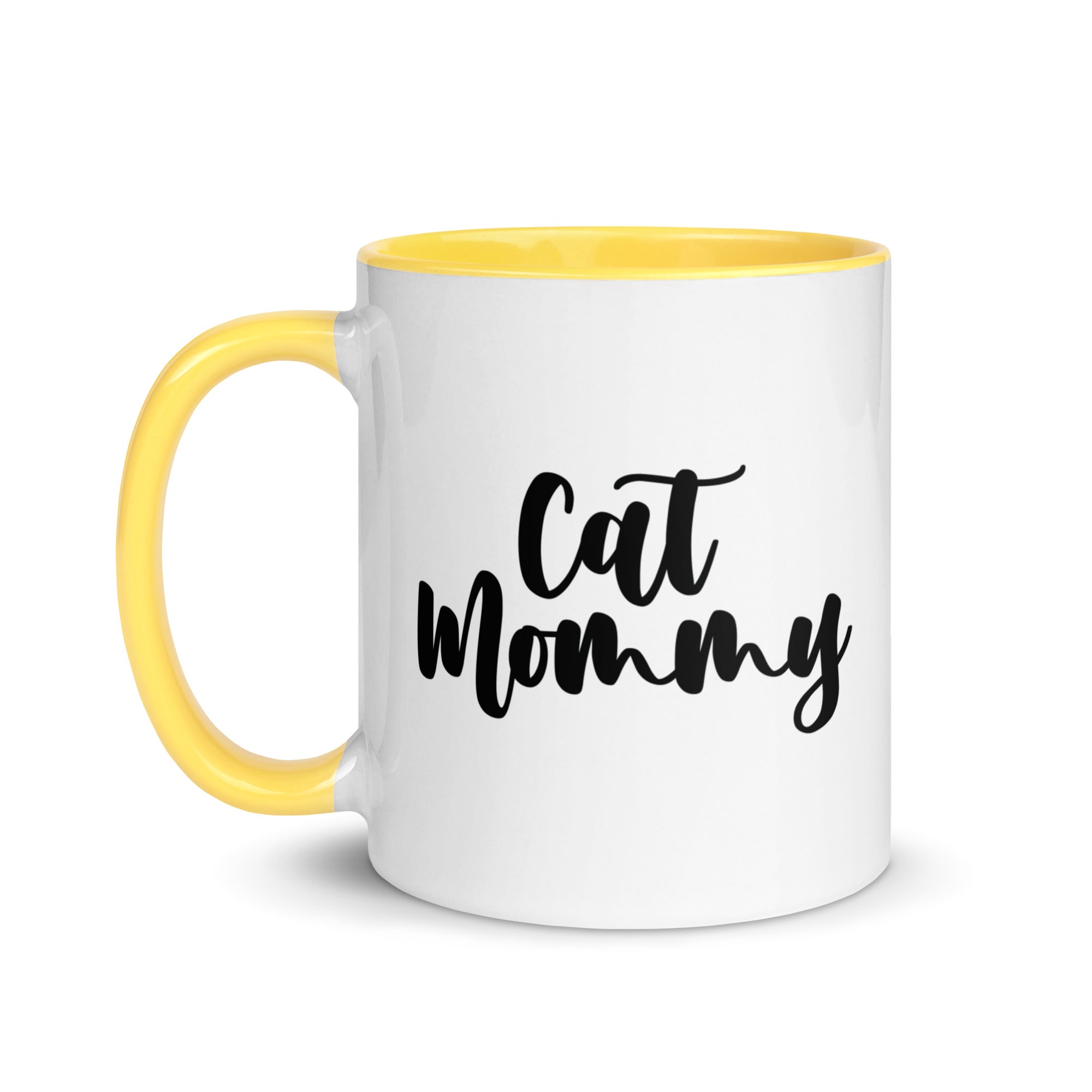 Mug with Color Inside | Cat Mommy