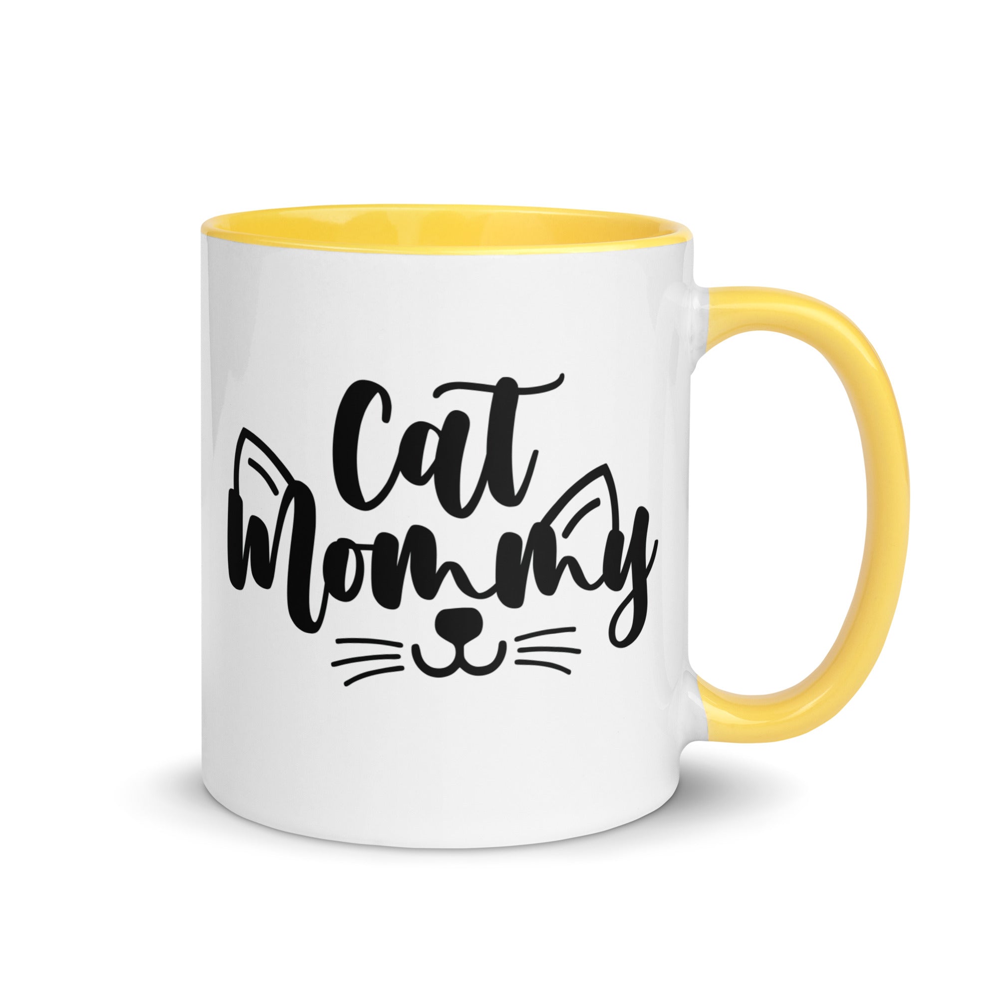Mug with Color Inside | Cat Mommy