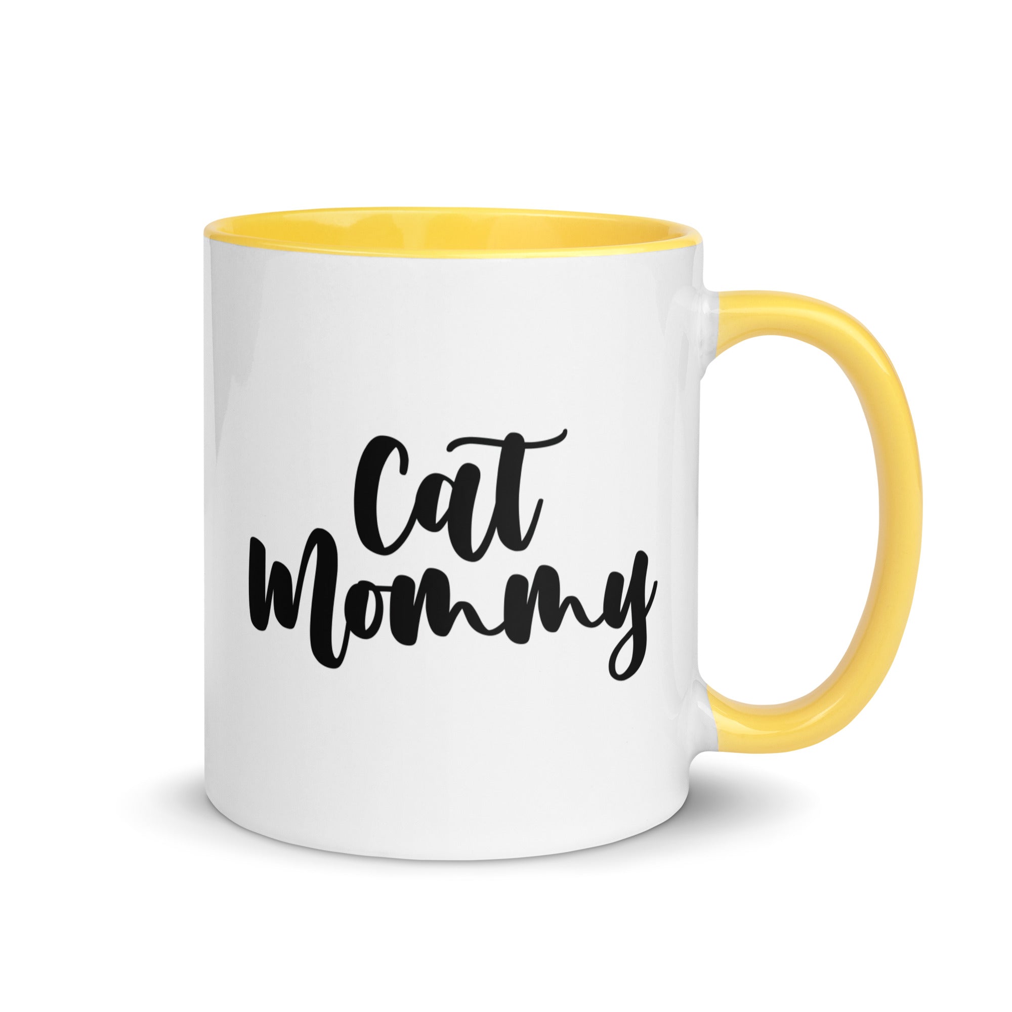 Mug with Color Inside | Cat Mommy